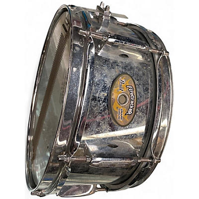 Used Pearl 5X10 Firecracker Snare Chrome Drum