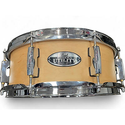 Pearl Used Pearl 5X13 Modern Utility Maple Snare Natural Drum