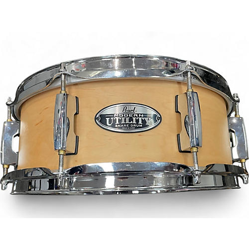 Pearl Used Pearl 5X13 Modern Utility Maple Snare Natural Drum Natural 7