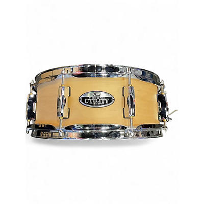 Used Pearl 5X13 Modern Utility Maple Snare Natural Drum