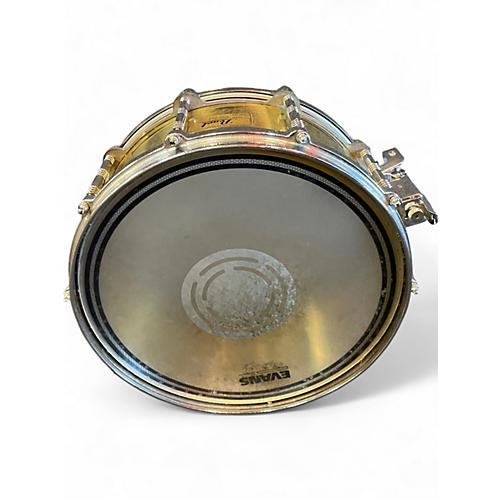 Used Pearl 5X14 Free Floating Snare Gold Drum Gold 8