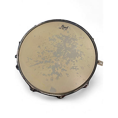 Used Pearl 5X14 STEEL SHELL Silver Drum