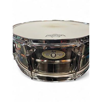 Used Pearl 5X14 Sensitone Snare steel Drum