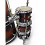 Used Pearl 6 Piece 6 Piece Decade Maple Shells Brown Drum Kit Brown