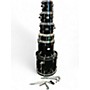 Used Pearl 6 Piece Export Black Drum Kit Black