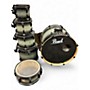 Used Pearl 6 Piece Export ELX black fade Drum Kit black fade