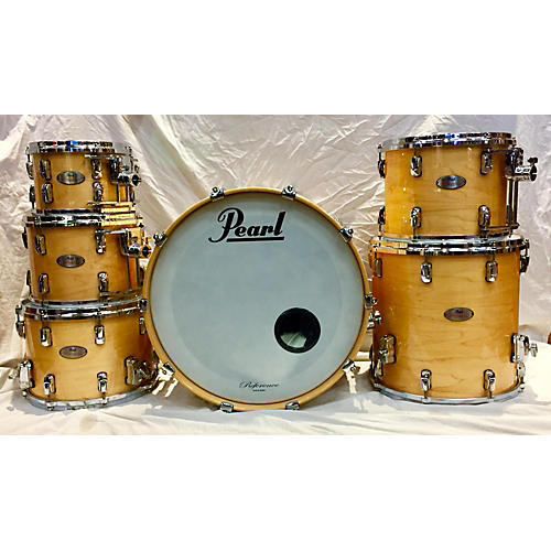 Pearl Used Pearl 6 Piece Reference Series Natural Drum Kit Natural