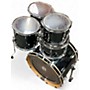 Used Pearl 6 Piece Session Studio Select Chrome Blue Drum Kit Chrome Blue