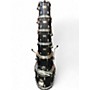 Used Pearl 6 Piece WORLD SERIES Black Drum Kit Black