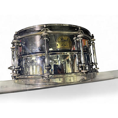 Used Pearl 6.5X14 Ian Paice Signature Snare Chrome Drum