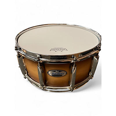 Used Pearl 6.5X14 MASTERS MAPLE COMPLETE SATIN NATURAL Drum