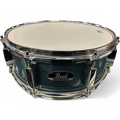 Used Pearl 6.5X14 ROADSHOW BLUE SPARKLE Drum