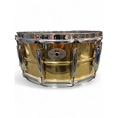 Used Pearl 6.5X14 SENSITONE BRASS Drum
