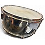 Used Pearl 6.5X14 STEEL SNARE STEEL Drum STEEL 15