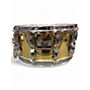 Used Pearl 6.5X14 SUPER GRIPPER BRASS Drum BRASS 15