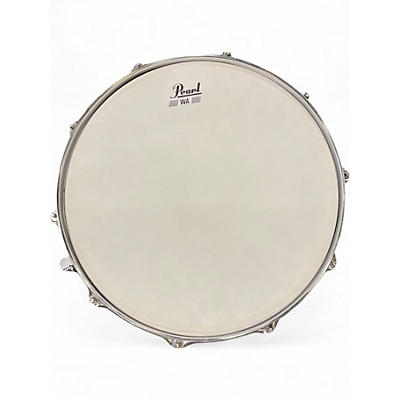 Used Pearl 6.5X14 Sensitone Snare Metallic Silver Drum