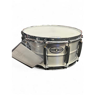 Used Pearl 6.5X14 Sensitone Snare Steel Drum