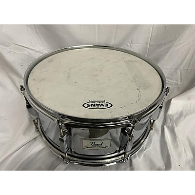 Pearl Used Pearl 6.5X14 Steel Shell Drum Chrome