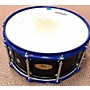 Used Pearl Used Pearl 6.5X14 Symphonic Percussion Series Snare Drum Black With Blue Hoops Black with Blue Hoops 15