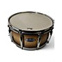 Used Pearl 6.5X14 masters maple snare flat natural  Drum flat natural  15