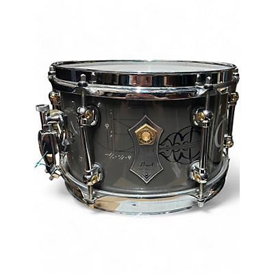 Used Pearl 6X10 MIKE MANGINI Silver Drum