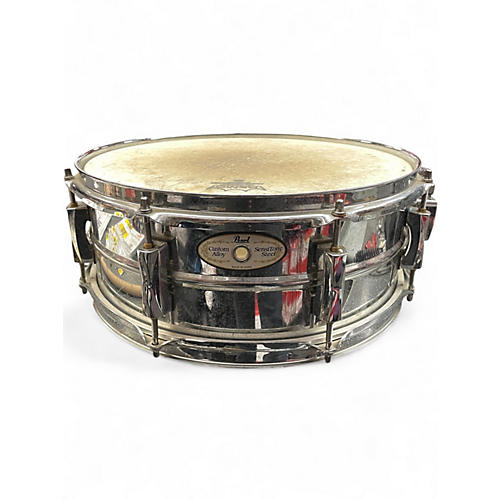 Used Pearl 6X14 Custom Alloy Sensitone Steel Steel Drum Steel 13