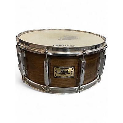 Used Pearl 6X14 MASTERS CUSTOM MAPLE DARK MAPLE Drum