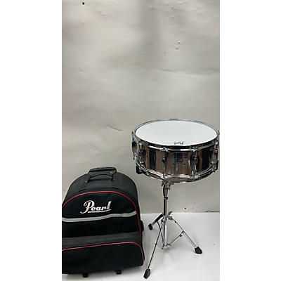 Pearl Used Pearl 6X14 Steel Shell Drum Gray