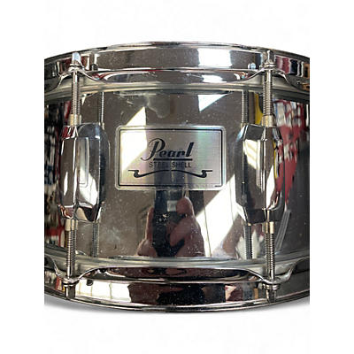 Used Pearl 6X14 Steel Shell Steel Drum