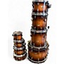Used Pearl 8 Piece SESSION STUDIO SELECTR Tobacco Sunburst Drum Kit Tobacco Sunburst