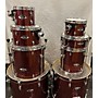 Used Pearl Used Pearl 8 piece Export 8 Red Drum Kit Red