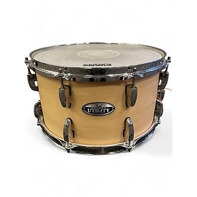 Used Pearl 8X14 Modern Utility Maple Snare Natural Drum