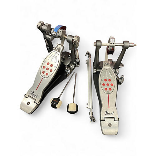 Used Pearl Eliminator Redline Double Pedal Double Bass Drum Pedal