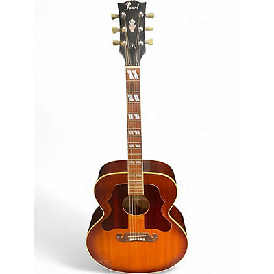 Used Pearl JUMBO Sunburst Acoustic Guitar