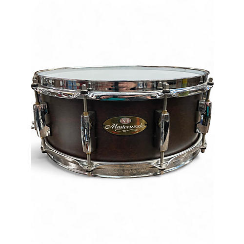 Pearl Used Pearl Masterworks Custom Snare Satin mahogany Drum Satin mahogany 210