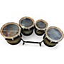 Used Pearl Multiple Championship Series Marching Tenor Drums Black and Silver Roto Toms Black and Silver 140