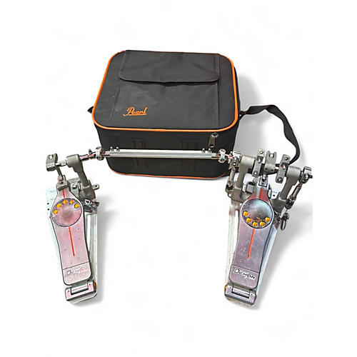 Used Pearl P3002D Demon Drive Eliminator Double Kick Pedal Double Bass Drum Pedal