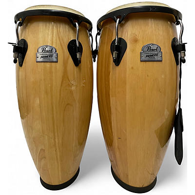 Used Pearl PRIMERO CONGA AND BONGO SET Conga