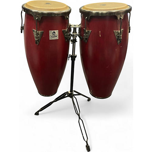 Used Pearl Primero Conga and Bongo Set 
