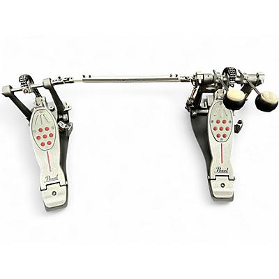 Used Pearl Red Line Eliminator Double Bass Drum Duel Chain Drum Pedals Bass Drum Beater