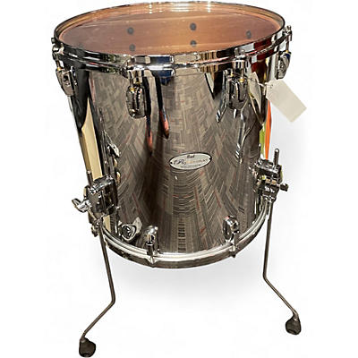 Used Pearl Reference Series 16" x 16" Floor Tom Chrome Drum
