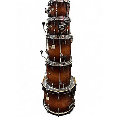 Used Pearl Session Studio Select Series 5pc Worn Brown Drum Kit
