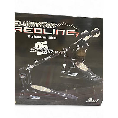 Used Pearl eliminator redline 25th anni Double Bass Drum Pedal