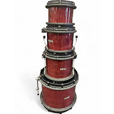 Used Peavey 4 Piece RADIAL PRO 750 Cherry Drum Kit