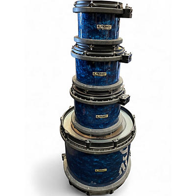 Used Peavey 4 Piece RADIALPRO 500 Blue Drum Kit
