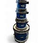 Used Peavey 4 Piece RADIALPRO 500 Blue Drum Kit Blue