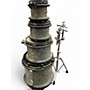 Used Peavey 4 Piece Radial Pro 500 Silver Sparkle Drum Kit Silver Sparkle