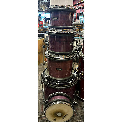 Used Peavey 5 piece Radial Pro 751 Lavender Drum Kit