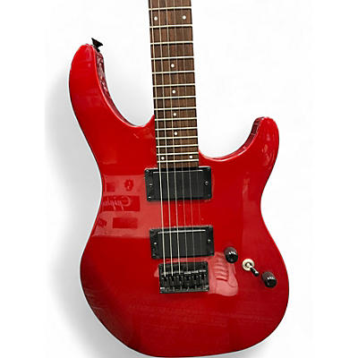 Used Peavey AT200 Auto Tune Candy Apple Red Solid Body Electric Guitar