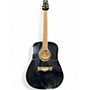 Used Peavey BXAJK01 Black Acoustic Guitar Black